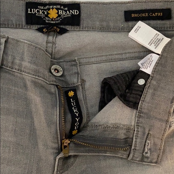 Lucky brand Brooke Capri. Size 6 - Picture 3 of 6